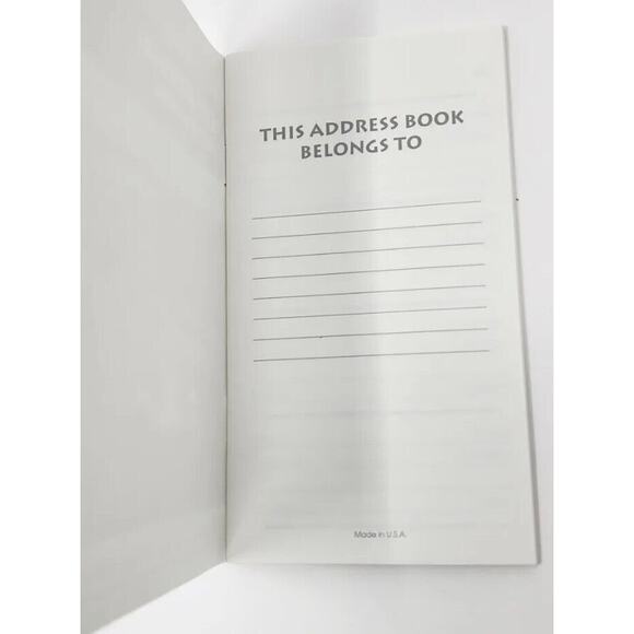 Star Trek Vintage 1991 Locator Log Address Book Next Generation NOS U175 - Picture 2 of 5